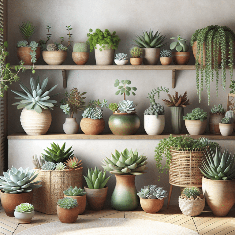 Succulent Corner Decor Ideas