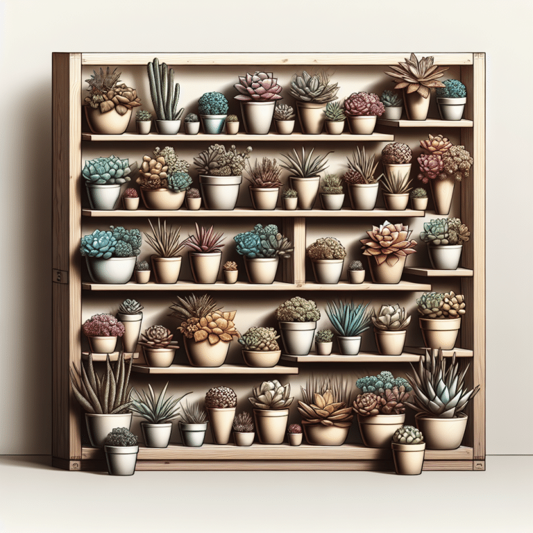 DIY Succulent Shelf Display: Stylish and Functional