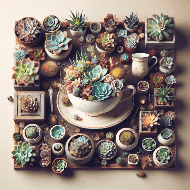 Creative DIY Succulent Arrangements