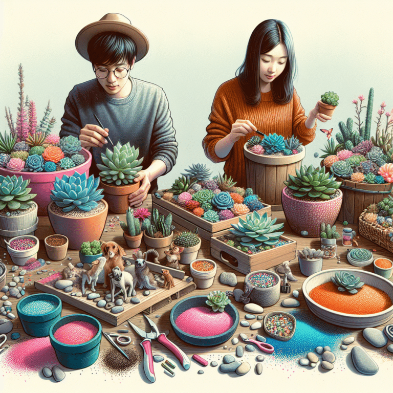 Decorating Tips for Your DIY Succulent Planters