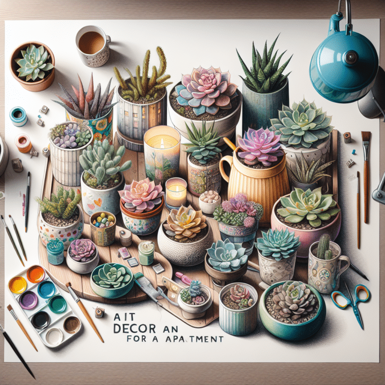 Get Crafty: DIY Succulent Decor for your Apartment