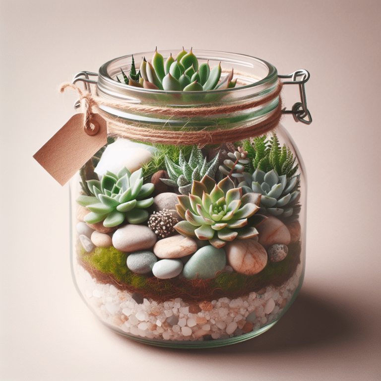 Ever-Giving: Succulent Gift Jar Ideas
