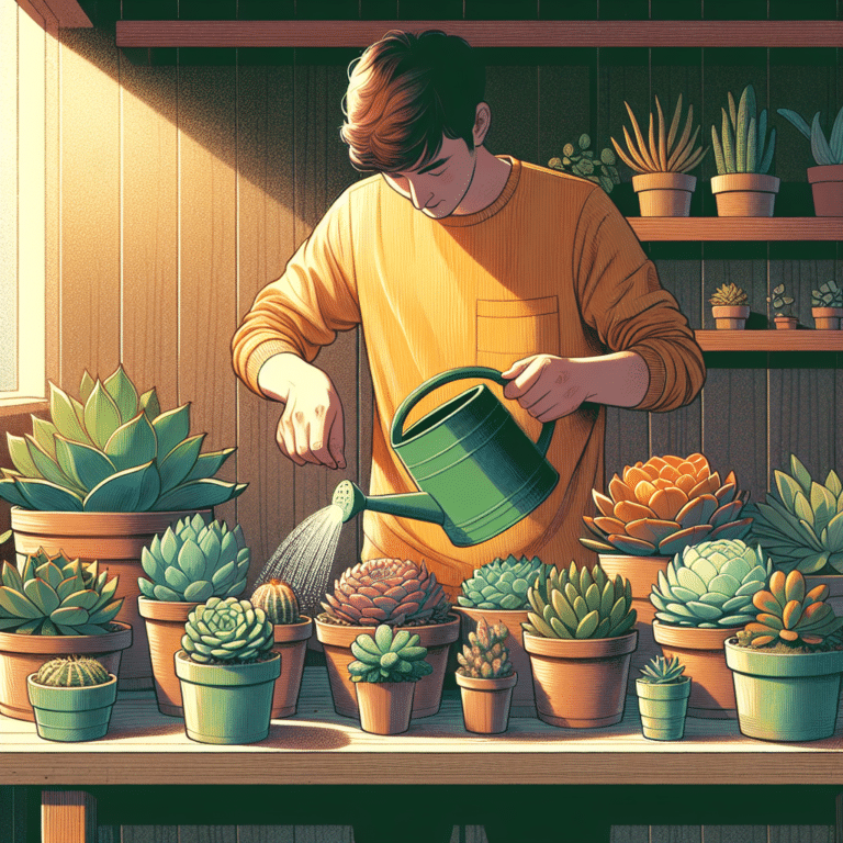 Mastering the Art of Watering Succulents at Home