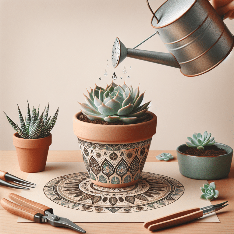 Demystifying the Process of Watering Succulents at Home