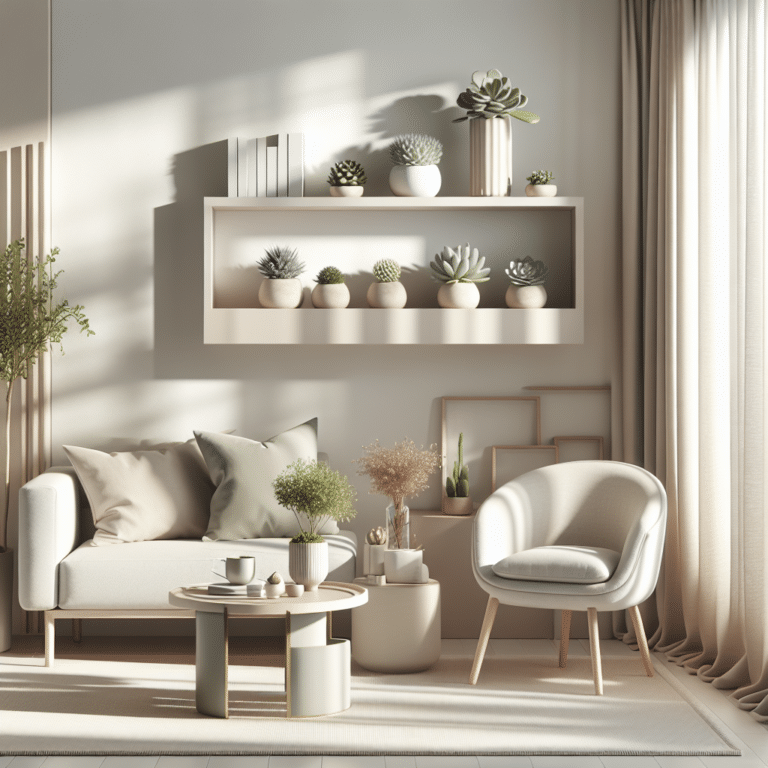 Maximizing Space: Compact Succulent Decor for Small Living Rooms