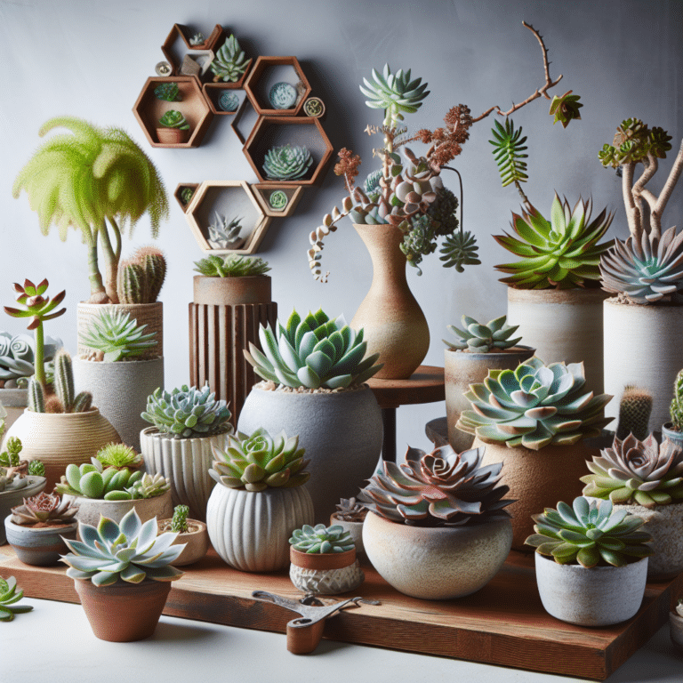Creating Unique and Creative Succulent Arrangements