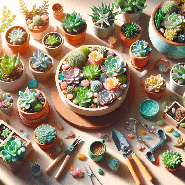 How to Create Your Own Succulent Mini-Garden