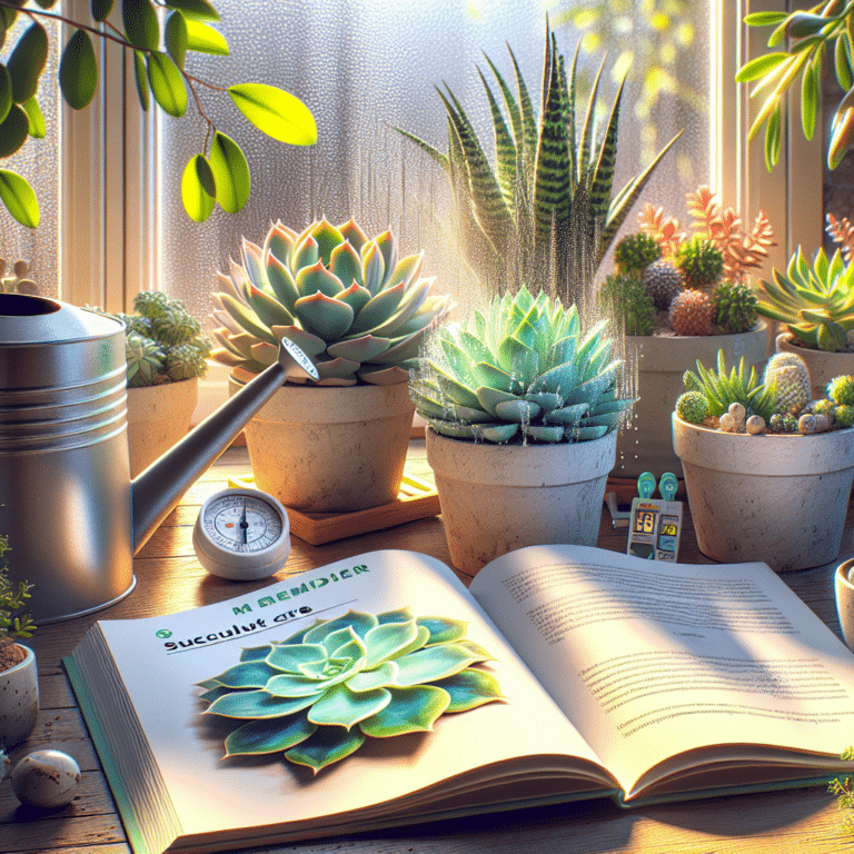 Keeping Your Indoor Succulents Thriving: Watering Tips and Strategies