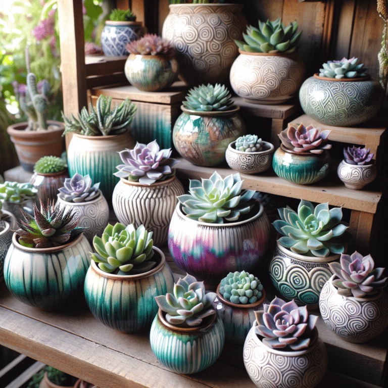 Decorative Pots for Show-Stopping Succulent Displays