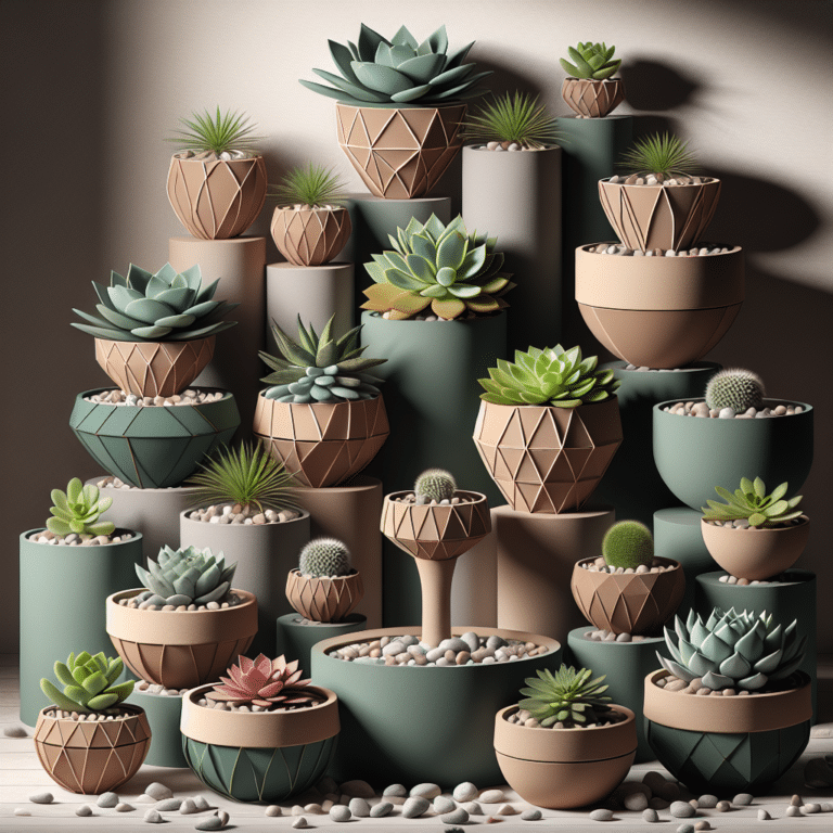 Decorative Pots for Show-Stopping Succulent Displays