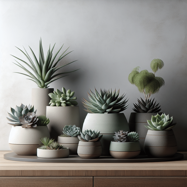Edgy Yet Soft: Modern Succulent Display Ideas
