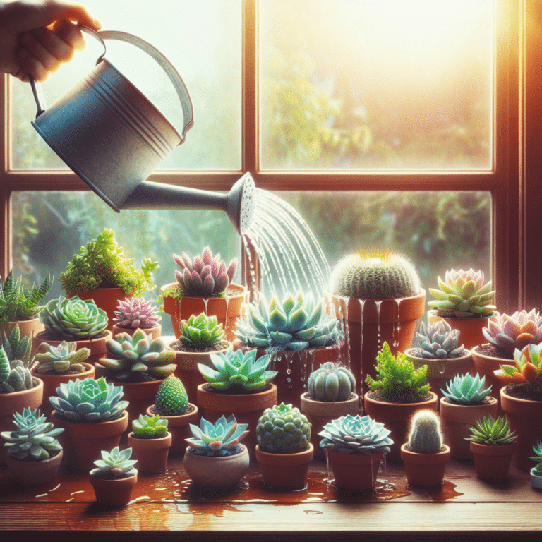 Top Mistakes to Avoid When Watering Your Succulents
