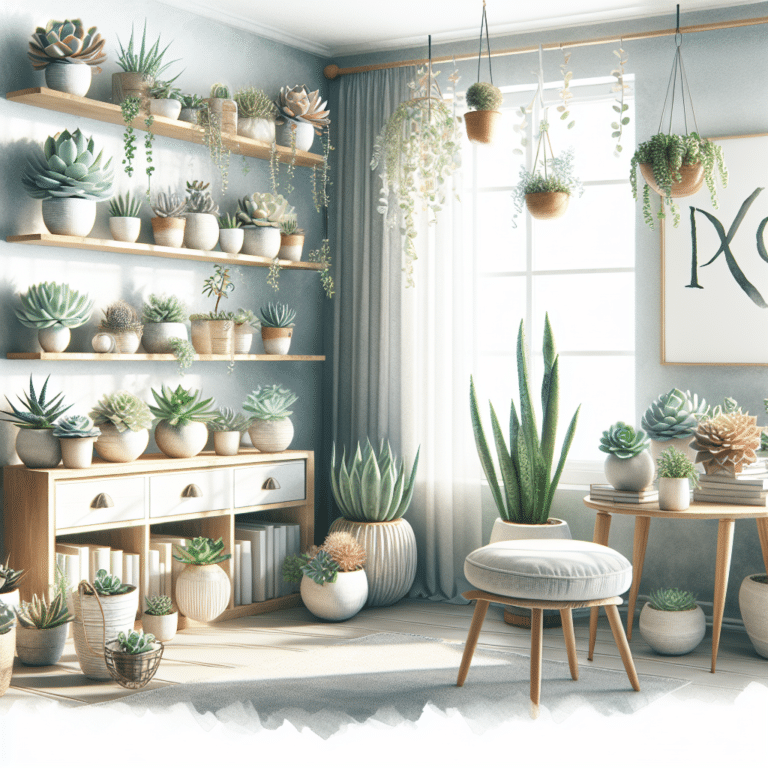 Indoor Plant Decor for Beginners Using Succulents
