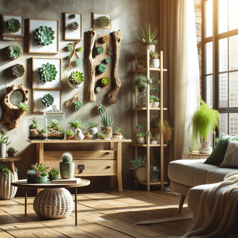 Get Crafty: DIY Succulent Decor for your Apartment
