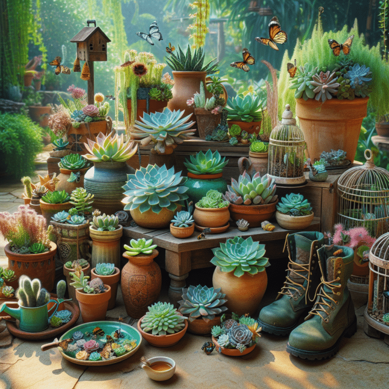 Nature on a Budget: Friendly Succulent Projects