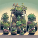Creating a Stunning DIY Succulent Garden in Glass Jars