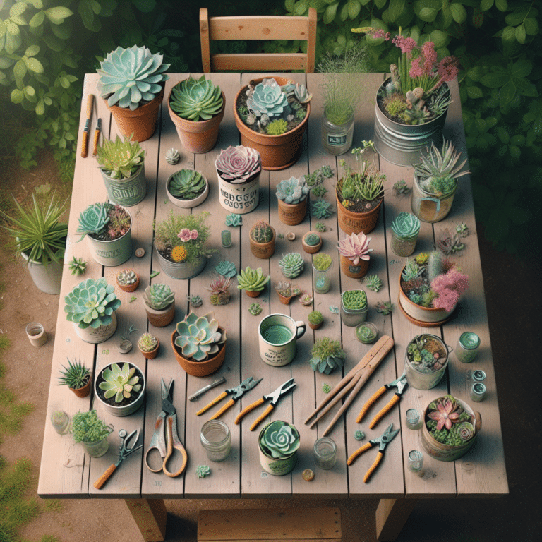 Nature on a Budget: Friendly Succulent Projects