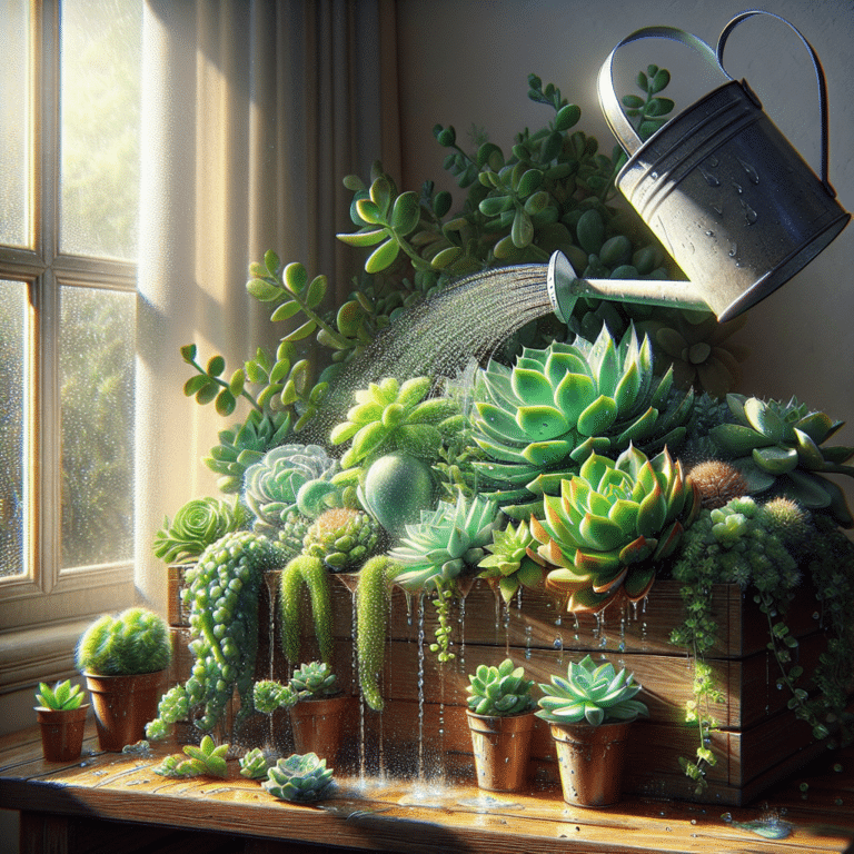 Watering 101: The Key to Healthy Indoor Succulents