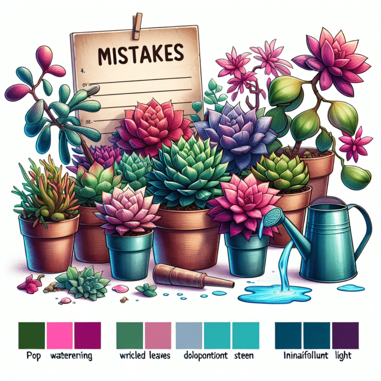 Common Succulent Care Mistakes to Avoid