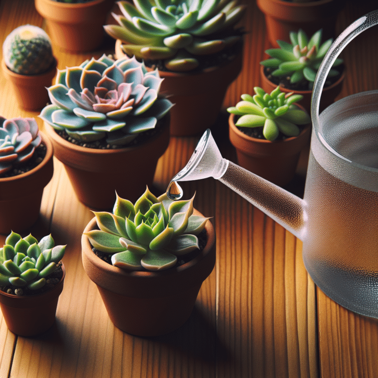 Succulent Watering Schedule for Beginners: An Easy Guide