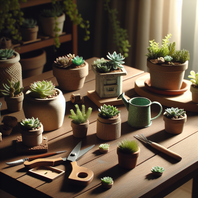 Breathe Life into Your Desk: Tabletop Succulent DIY Ideas