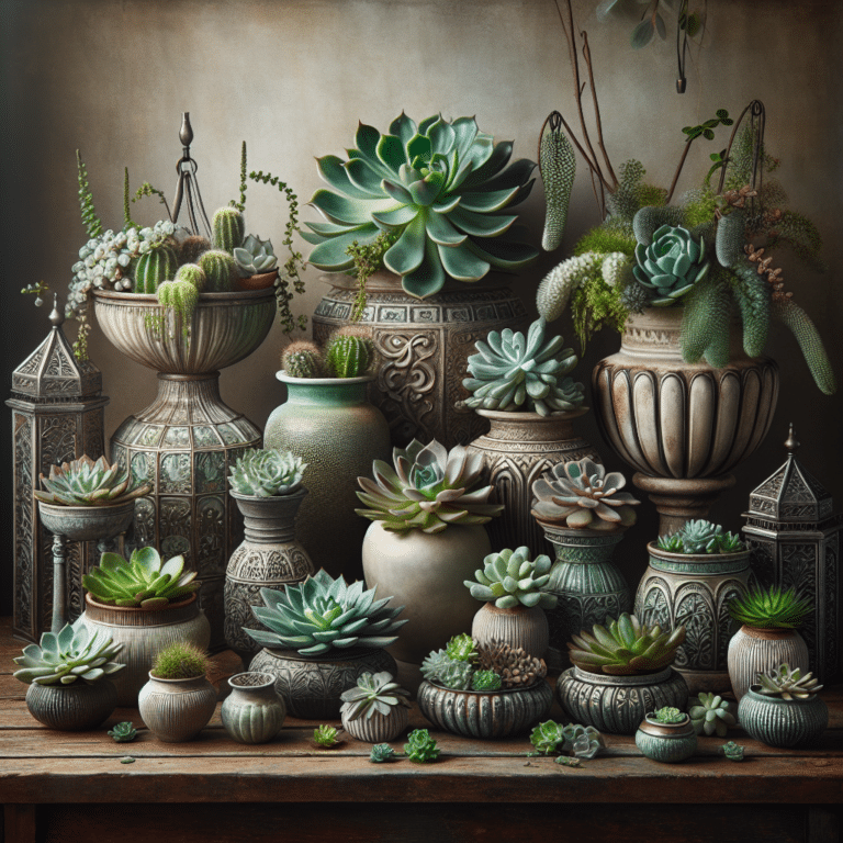 Decorative Pots for Show-Stopping Succulent Displays