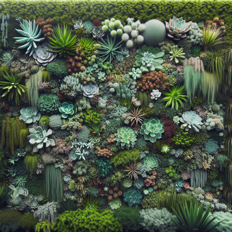 A Living Wall: Succulent Wall Decoration Inspiration