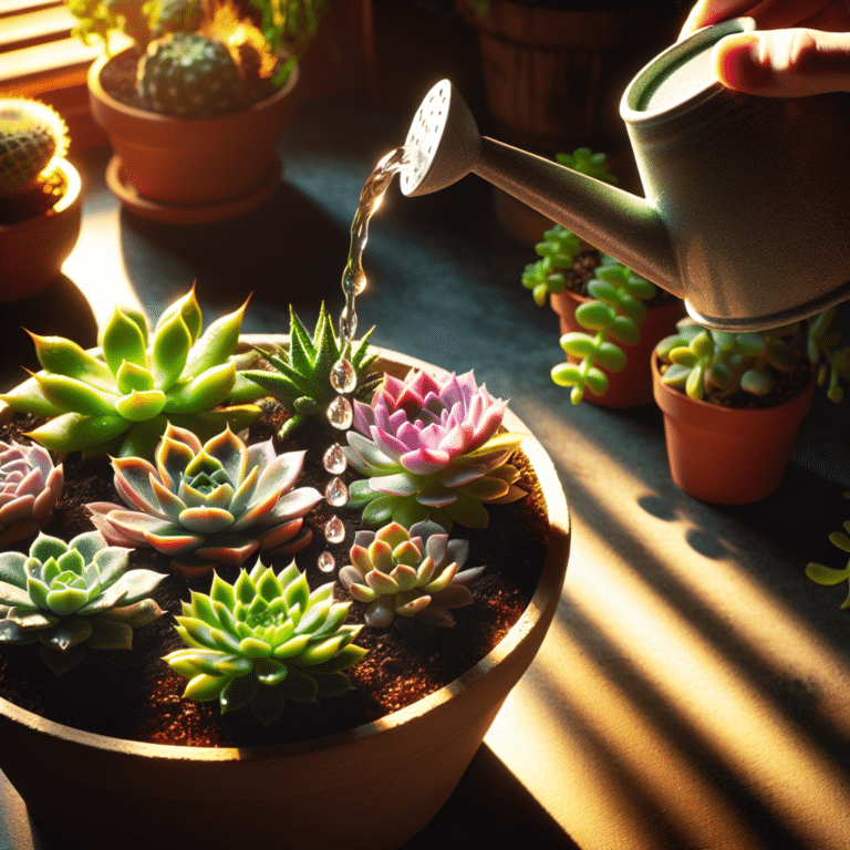 Succulents: The Importance of Proper Watering at Home
