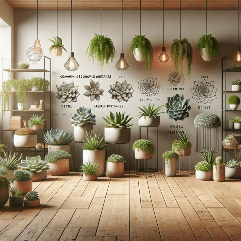 Designing with Green: Avoiding Indoor Succulent Decorating Mistakes